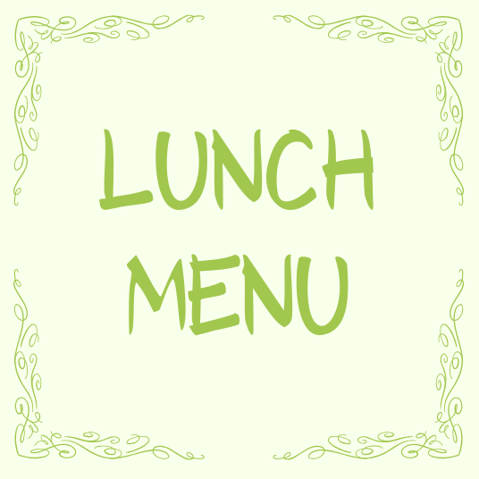 lunch menu new